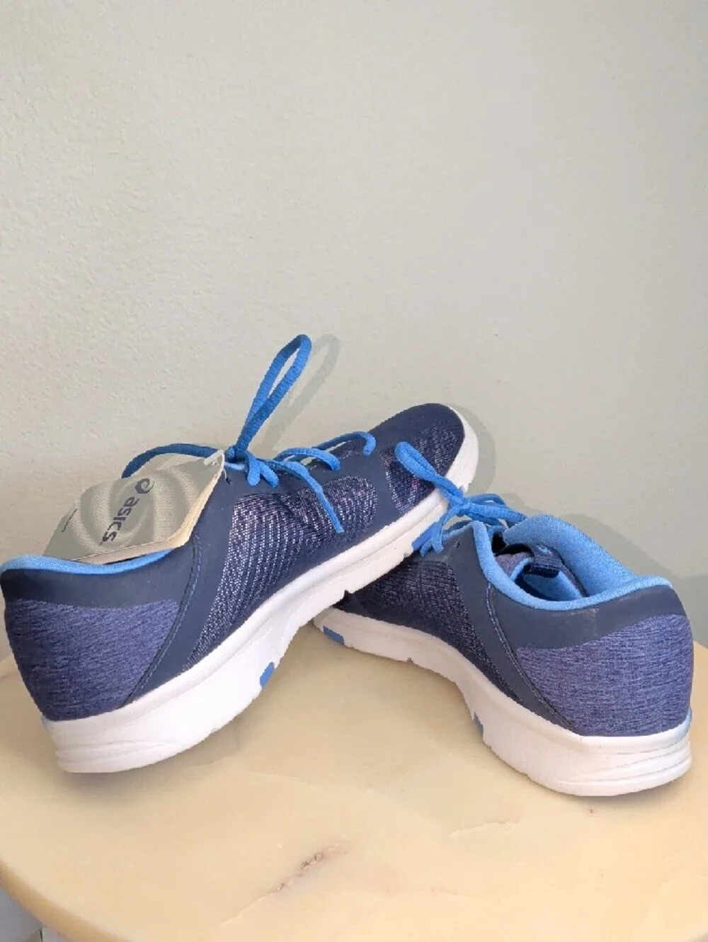 Asics Athletic Running Shoes in Navy and Blue